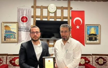 Bandırma Müftüsü Hüdayar Günay, Beylikova İlçe Müftüsü Olarak Atandı
