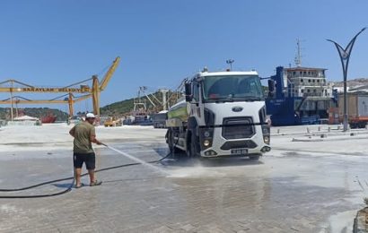 Marmara Adalar’da Parke, Tamirat ve Temizlik Çalışmaları Sürdürüyor