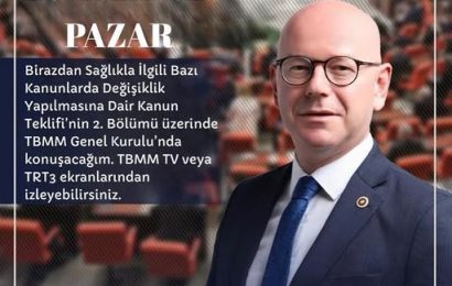 Sağlık Kanunlarında Değişiklik Teklifi TBMM’de Görüşülüyor