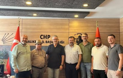 CHP Balıkesir İl Başkanlığı’na Bigadiç ve Havran Ziyaretleri
