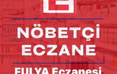 Gönen’de Nöbetçi Eczane Fulya Eczanesi