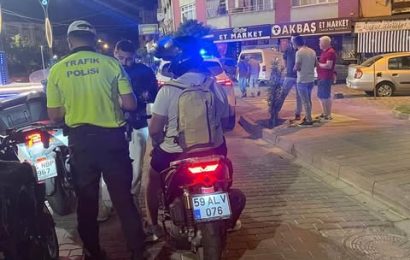 Gönen’de Gece Denetimi: Balya Caddesi ve Plevne Meydanı’nda Emniyet Kontrolleri