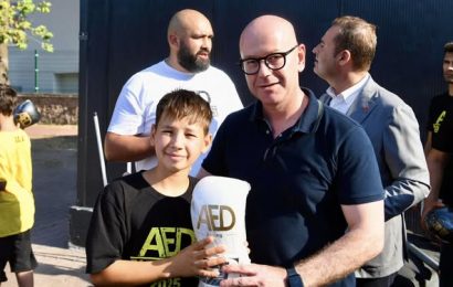 Milli Boksör Ali Eren Demirezen, Öğrencileriyle Özel Antrenman Düzenledi