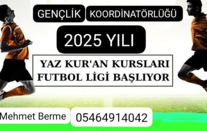 Bandırma Müftülüğü’nden Yaz Kur’an Kursu Futbol Turnuvası Düzenleniyor