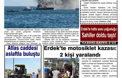 Erdek’te Yerel Gazete Yeniden Okuyucuyla Buluşuyor