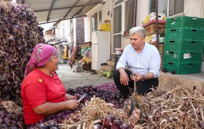 Balıkesir Erdek’te Mor Soğan Üreticileriyle Buluşma