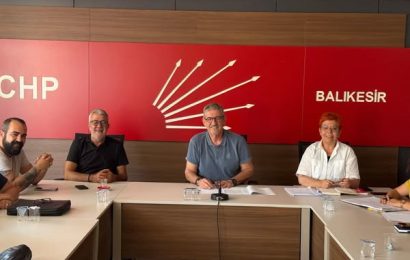 CHP Balıkesir İl Yönetimi Kongre Hazırlıklarını Başlattı