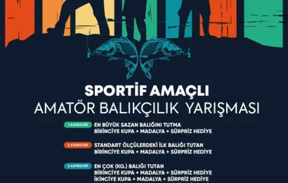 Balıkesir’de Sportif Amatör Balıkçılık Yarışması Düzenleniyor