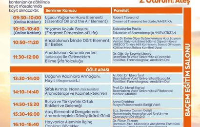 Balıkesir’de Şifa Dolu Uluslararası Aroma Terapi Festivali Başladı