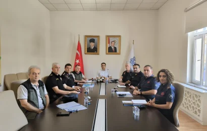 Balıkesir’de Arazi ve Orman Yangınlarına Karşı Koordinasyon Toplantısı Yapıldı