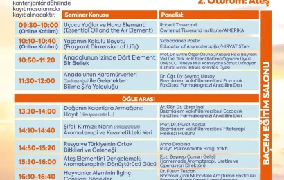 Balıkesir’de Şifa Dolu Uluslararası Aroma Terapi Festivali Başlıyor