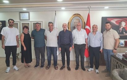 Esnaf Temsilcileri Marmara Adalar Belediye Başkanı Dinçer’i Ziyaret Etti