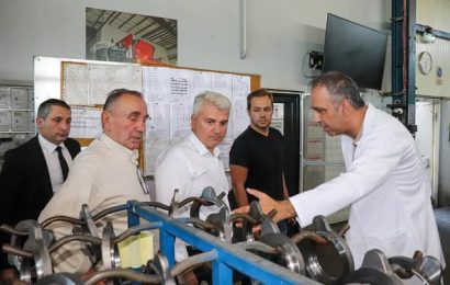 Bursa Organize Sanayi Bölgesi’nde Sanayici Ziyaretleri Devam Ediyor