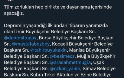 Balıkesir, Deprem Sonrası Dayanışma ile Ayağa Kalkıyor