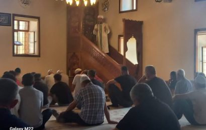 Bandırma Müftüsü Pehlivan, Tarihi Emir Sultan Camii’nde Vaaz Verdi