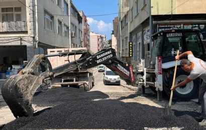 Bandırma’da Yol Konforu Artırılıyor: Asfalt Onarım Çalışmaları Tamamlandı