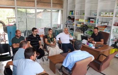 Çiftçilerle İstişare: İlçe Başkanı Çalışkan, Ziraat Odası’nı Ziyaret Etti