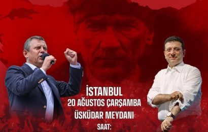 Üsküdar’da Millet İradesi Meydanlara Taşıyor