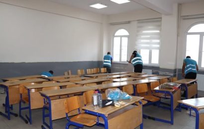 Gönen’deki Okullar, Denetimli Serbestlik Desteğiyle Hazır Hale Goturuldu