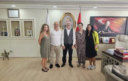 Marmara Adaları Kültür ve Dayanışma Derneği, Belediye Başkanı Dinçer’i Ziyaret Etti