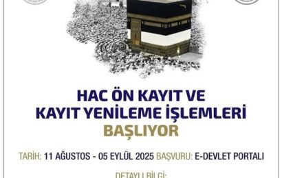 2026 Hac Başvuruları Başladı: E-Devlet Üzerinden Kayıt ve Yenileme İşlemleri