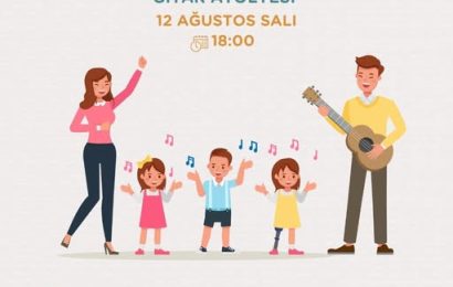 Çınarlı’da Müzikli Bir Gün: Çocuklar Gitar Atölyesiyle Müzikle Tanışacak