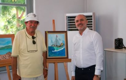 Marmara Adalar Müzesi’nde Sanatçı İsmail Mersin Sergisi Açıldı