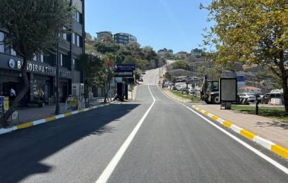 Bandırma’da Mehmet Akif Ersoy Caddesi Yenilendi