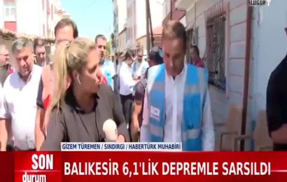 Sındırgı Depremi Sonrası Balıkesir’de Kalanlara Destek