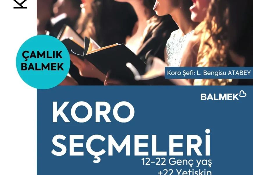 Balıkesir Büyükşehir Belediyesi’nden Müzikseverlere Koro Sezonu Heyecanı