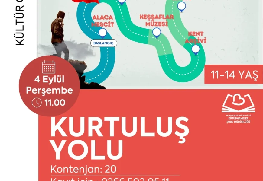 Balıkesir’de Kurtuluş Savaşı’nın İzinde Çocuk Şenliği