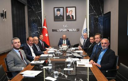 Balıkesir OSB Yönetim Kurulu Toplantısı Vali Ustaoğlu Başkanlığında Yapıldı