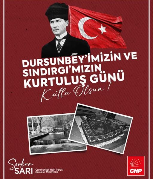 Dursunbey ve Sındırgı’nın Kurtuluşu 103 Yıldır Kutlanıyor