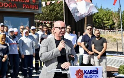 Karesi’ye Yeni Doğa Park: Hemşehriler İçin Buluşma Noktası