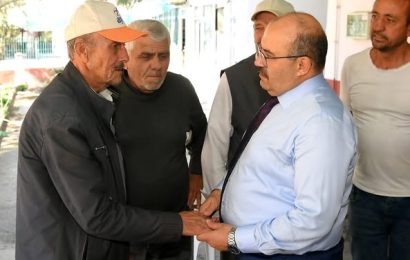 Balıkesir Valisi Gönen’de Vatandaşlarla Buluştu