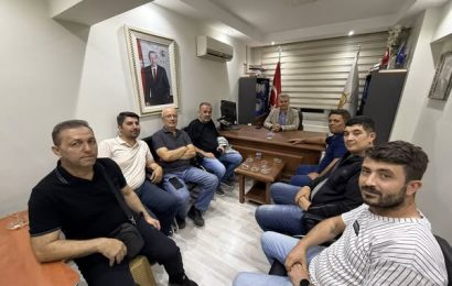 Mustafa Canbey, Dinkçiler Mahallesi Sakinleriyle Buluştu