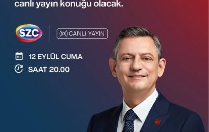 CHP Genel Başkanı Özgür Özel Sözcü TV’de Uğur Dündar’ın Konuğu Oldu