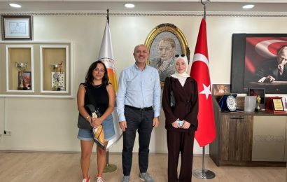 Marmara Adalar Belediyesi Stajyerleri Başkan Dinçer’i Ziyaret Etti
