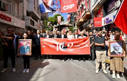 CHP’nin 102. Kuruluş Yıl Dönümü Kutlandı