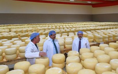 Balıkesir Valisi Ustaoğlu, Altınkılıç Süt Fabrikasını Ziyaret Etti