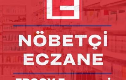 Gönen’de Bugün Nöbetçi Eczane Ersoy Eczanesi Oldu