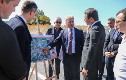 İvrindi-Korucu Bergama Yolu Çalışmaları Hız Kazandı