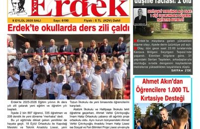 Erdek’te Yerel Gazete 49. Yılını Tamamladı