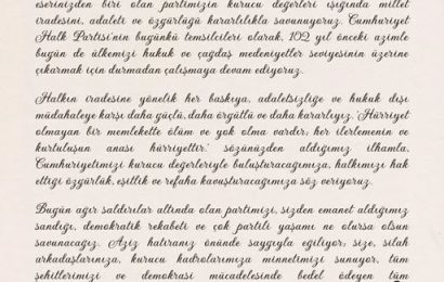 CHP, Kuruluş Yıl Dönümünde Anıtkabir’de