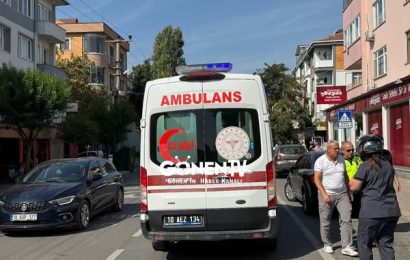 Gönen’de Motosiklet Kazası: Bir Yaralı