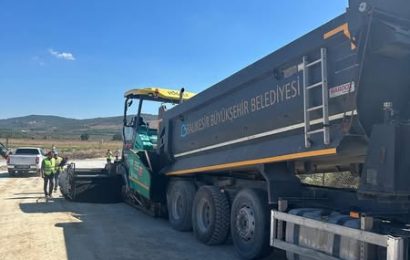 Gönen Devlet Hastanesi Acil Servisi’ne Asfalt Çalışması Yapıldı