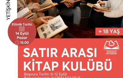 Balıkesir’de Kitap Kulübü ile Edebiyat Buluşması