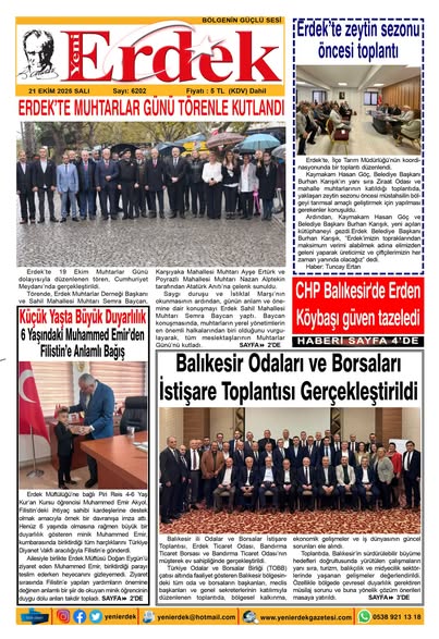 Erdek’te 50 Yıllık Gazete, Güney Marmara’nın Sesi Olmaya Devam Ediyor