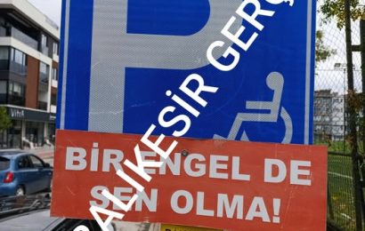 Balıkesir’de Görme Engelli Vatandaşın Yaya Kaldırımı Çilesi