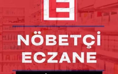 Gönen’de 13 Ekim Pazartesi Günü Nöbetçi Eczane